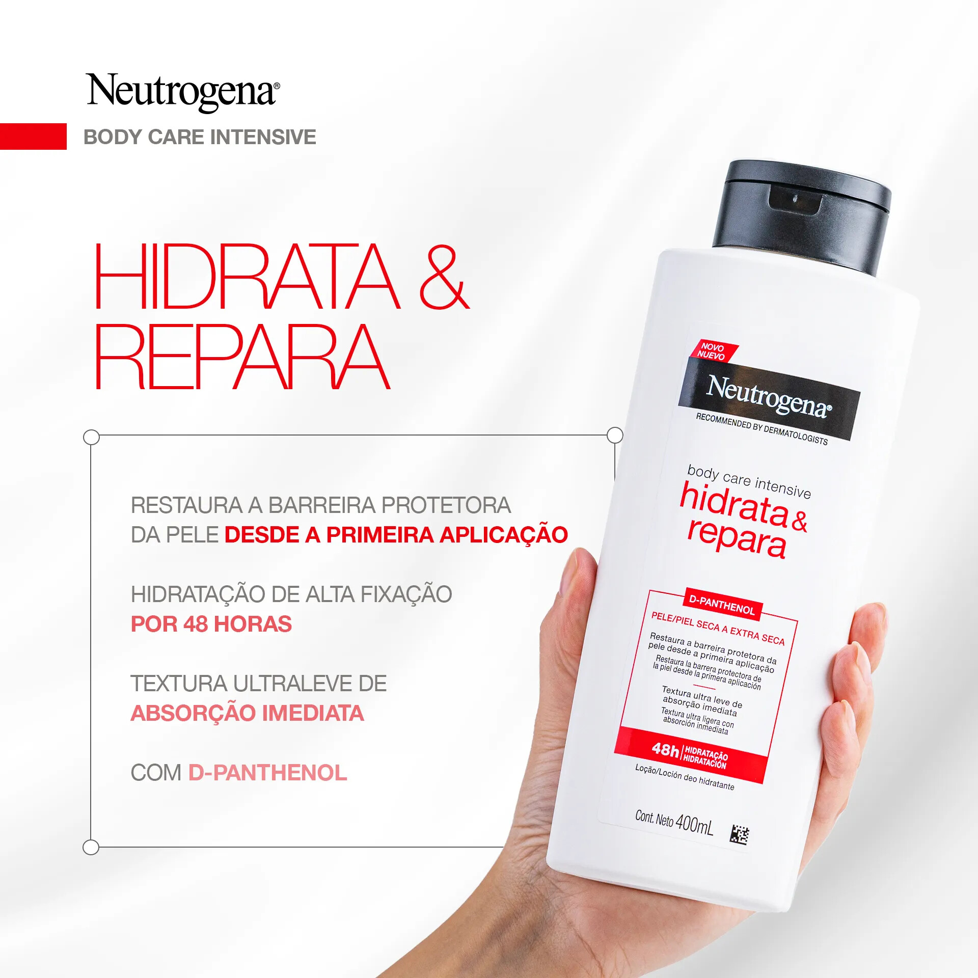 Neutrogena Body Care Hidrata e Repara 400ml