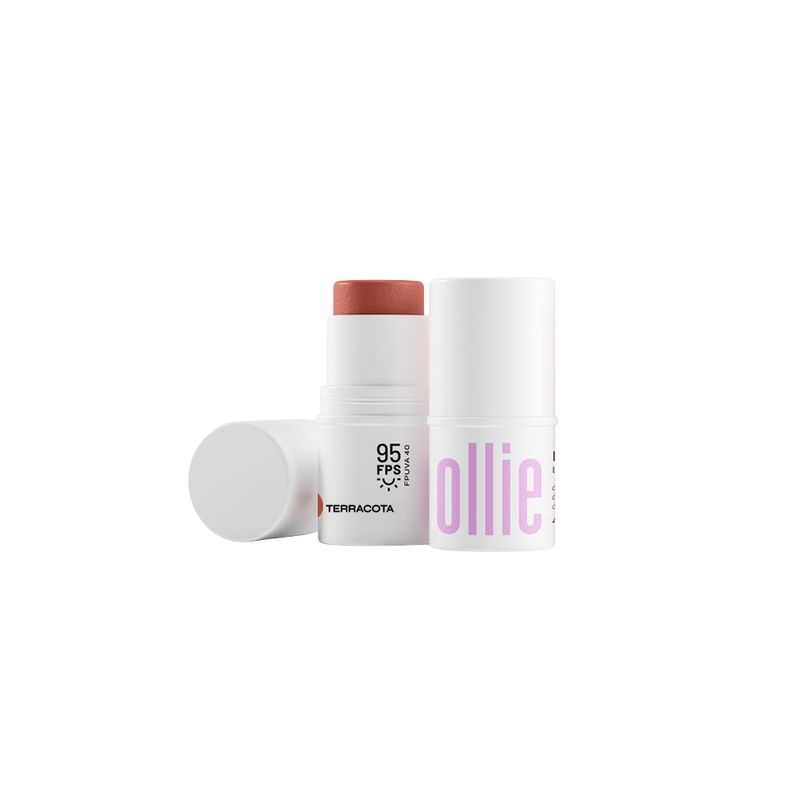 Ruby Rose Blush Batom e Sombra FPS 95 Terracota
